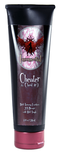 Immoral Cheater Tingle Bronzer Tanning Lotion